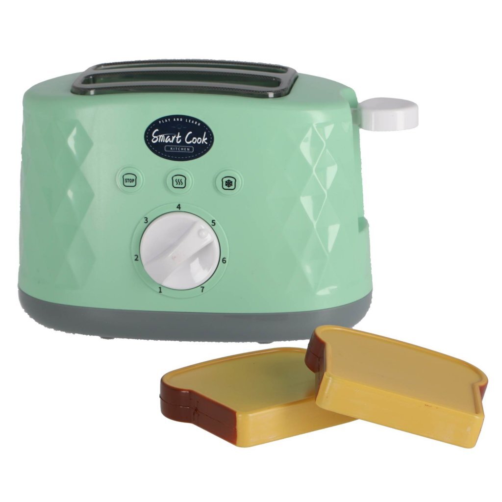 Toy Toaster in Mint Color - Fun for Ages 3+