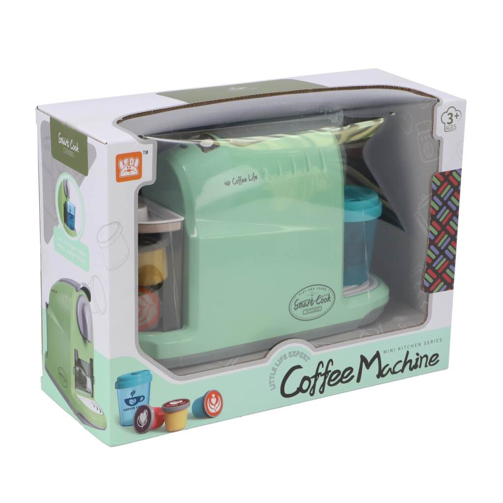 Mint Toy Coffee Machine with Color Changing Cup