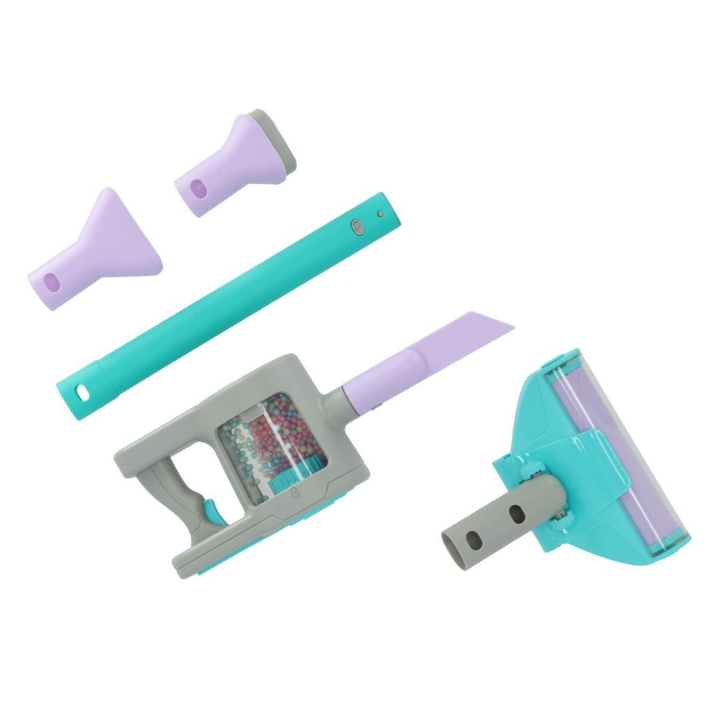 Cordless Vacuum Cleaner with Light and Sound - Fun Toy for Kids