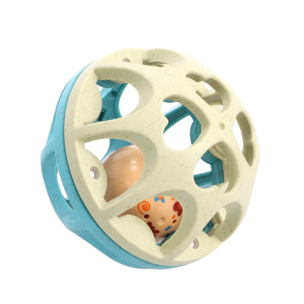 Jipy Bioplastic Gift Set Stacking Tower Bath Cups + Play Rattleball