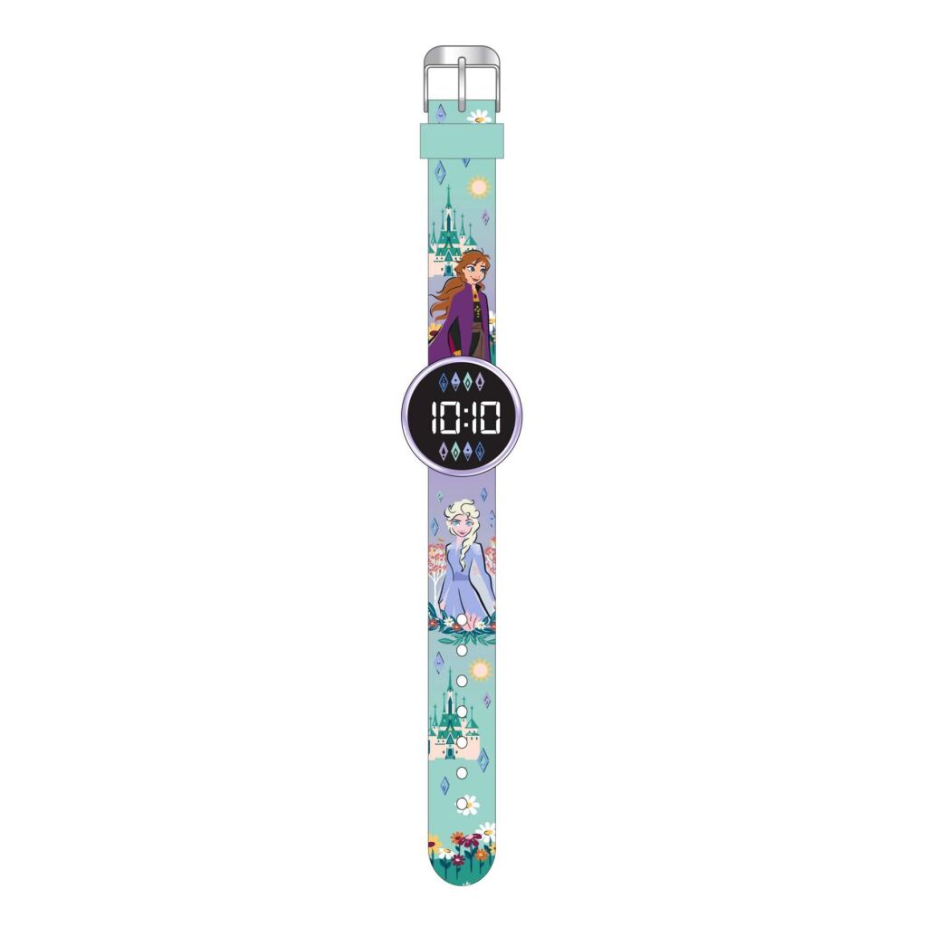 Accutime Disney Frozen LED Round Watch