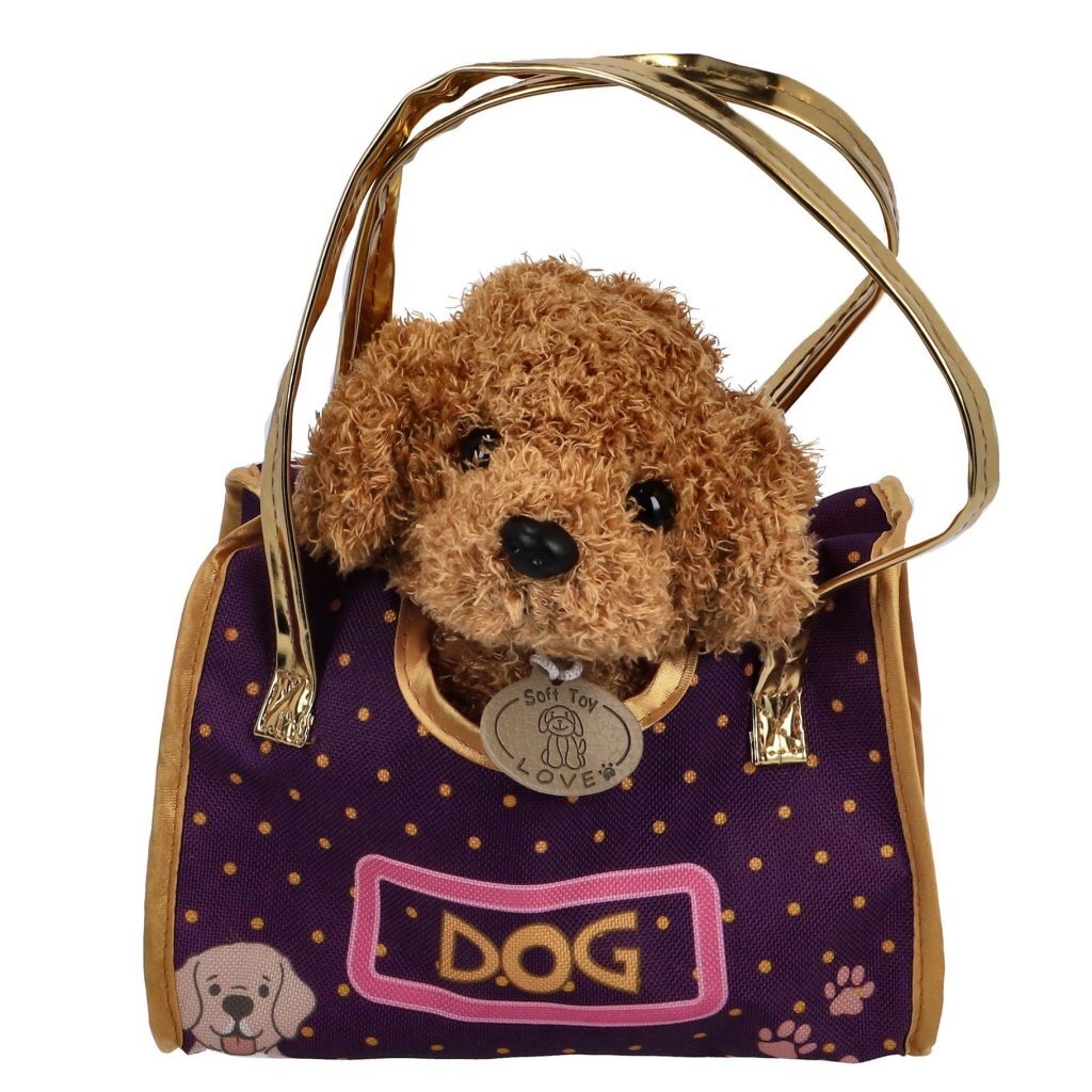 Stuffed Dog in a Bag