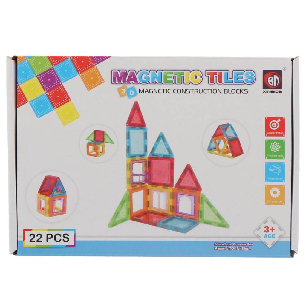 Magnetic Tiles 22-piece