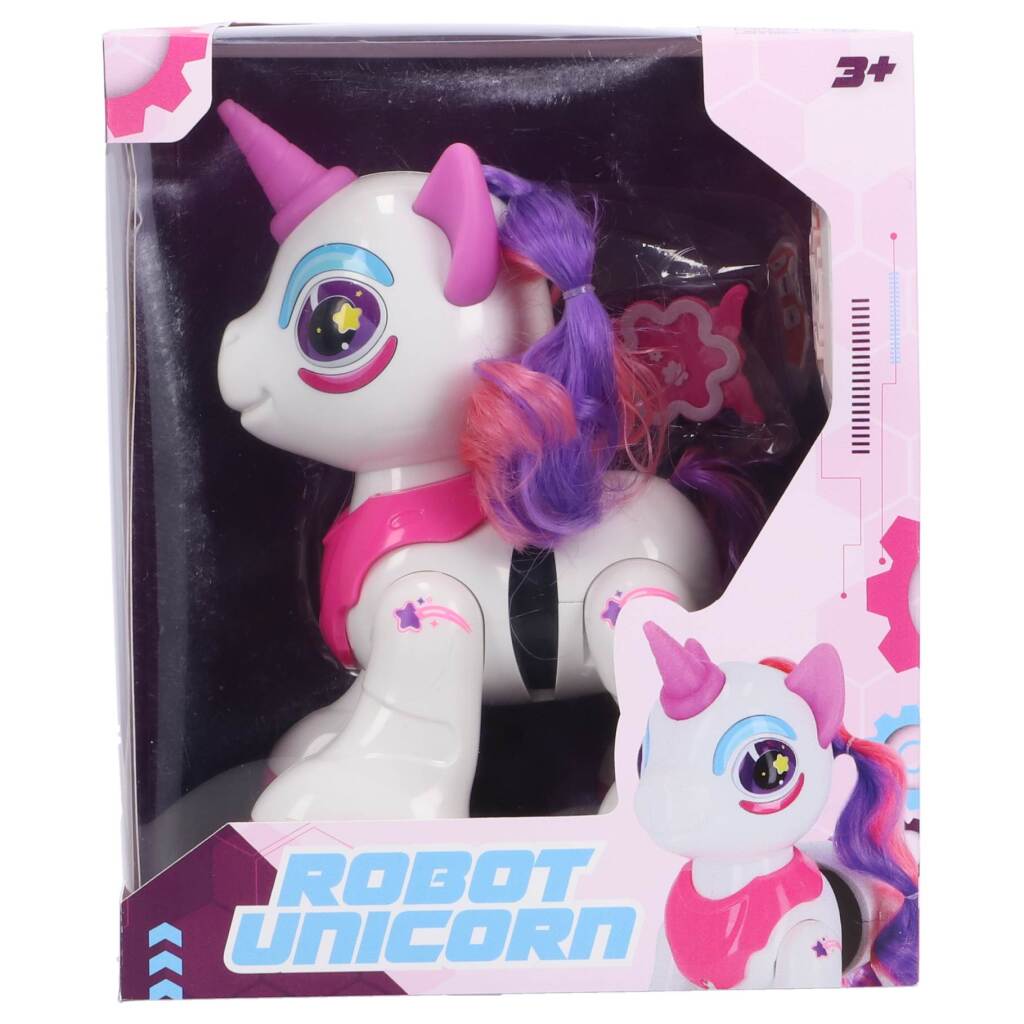 Robot Unicorn with Light and Sound