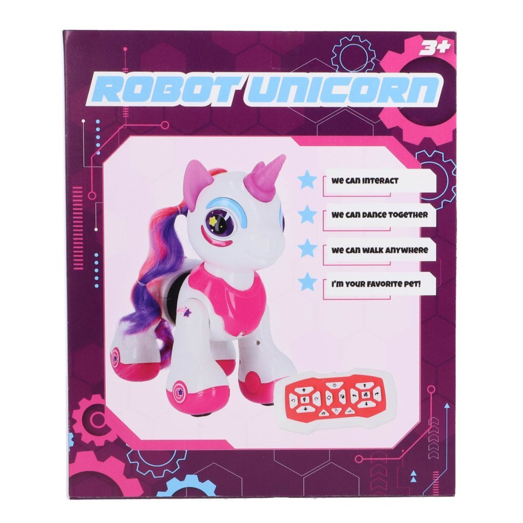 Robot Unicorn with Light and Sound