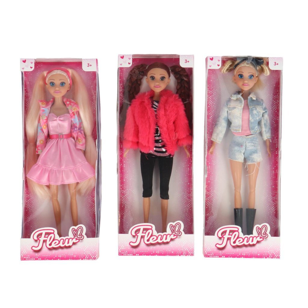 Fleur Matching Fashion Pop Flower Doll for Ages 3 and Up