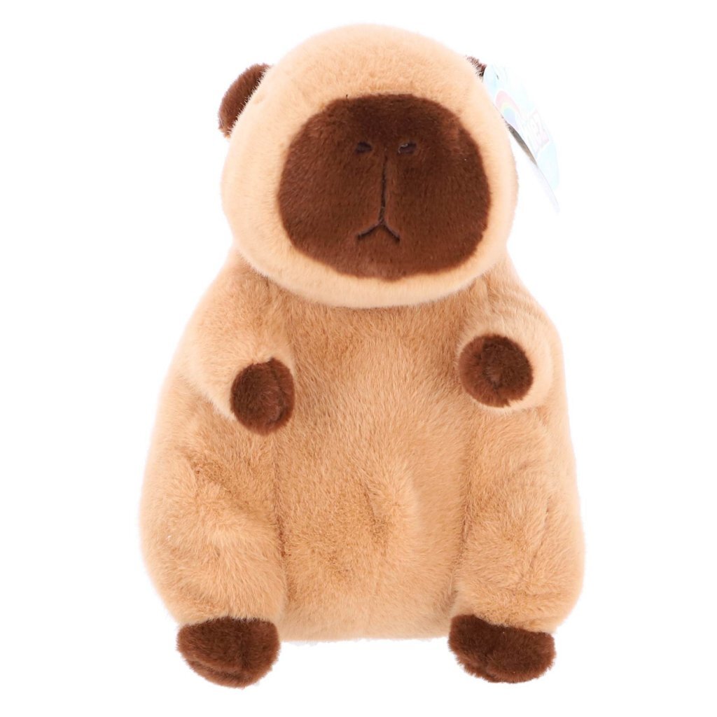 Pluchiez Capybara Plush Toy 23 cm - Soft Cuddly Toy