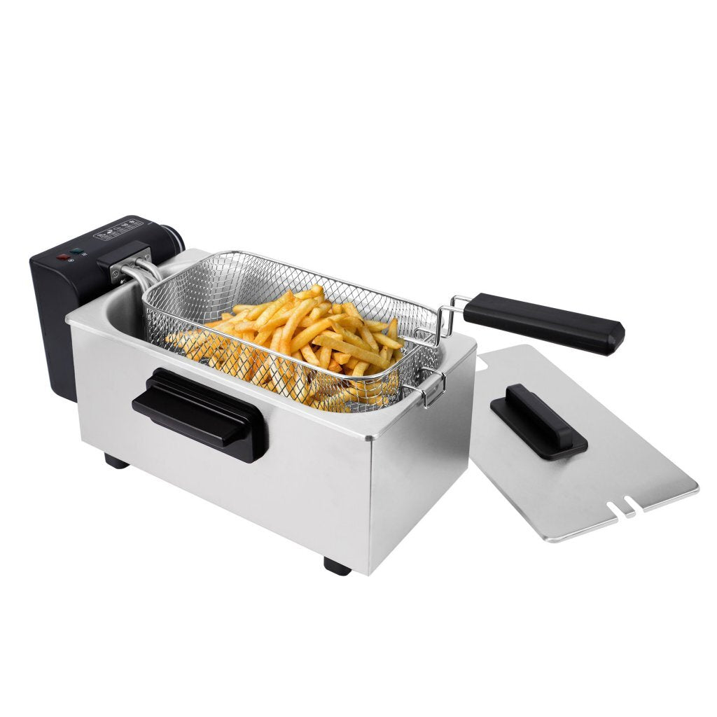 Daily Home Deep Fryer 3 L Stainless Steel/Black