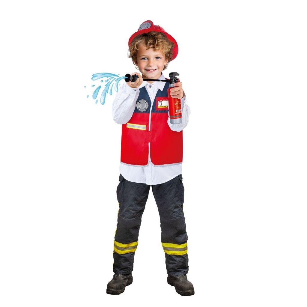 Firefighter Dress-Up Set with Accessories and Sound