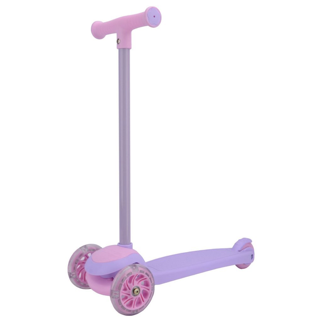 Alert Tricycle Scooter Pink/Purple - 3 Wheels - For Ages 3+