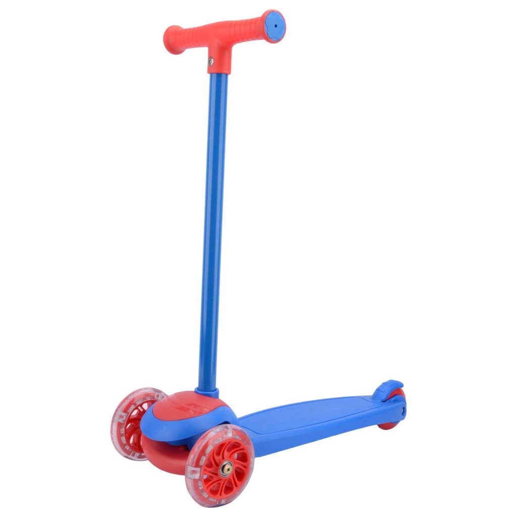 Alert Tricycle Scooter Blue/Red - 3 Wheels - For Ages 3+