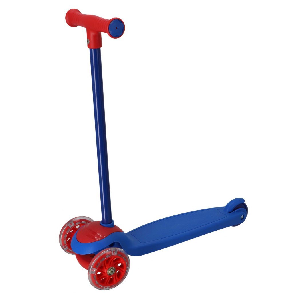 Alert Tricycle Scooter Blue/Red - 3 Wheels - For Ages 3+