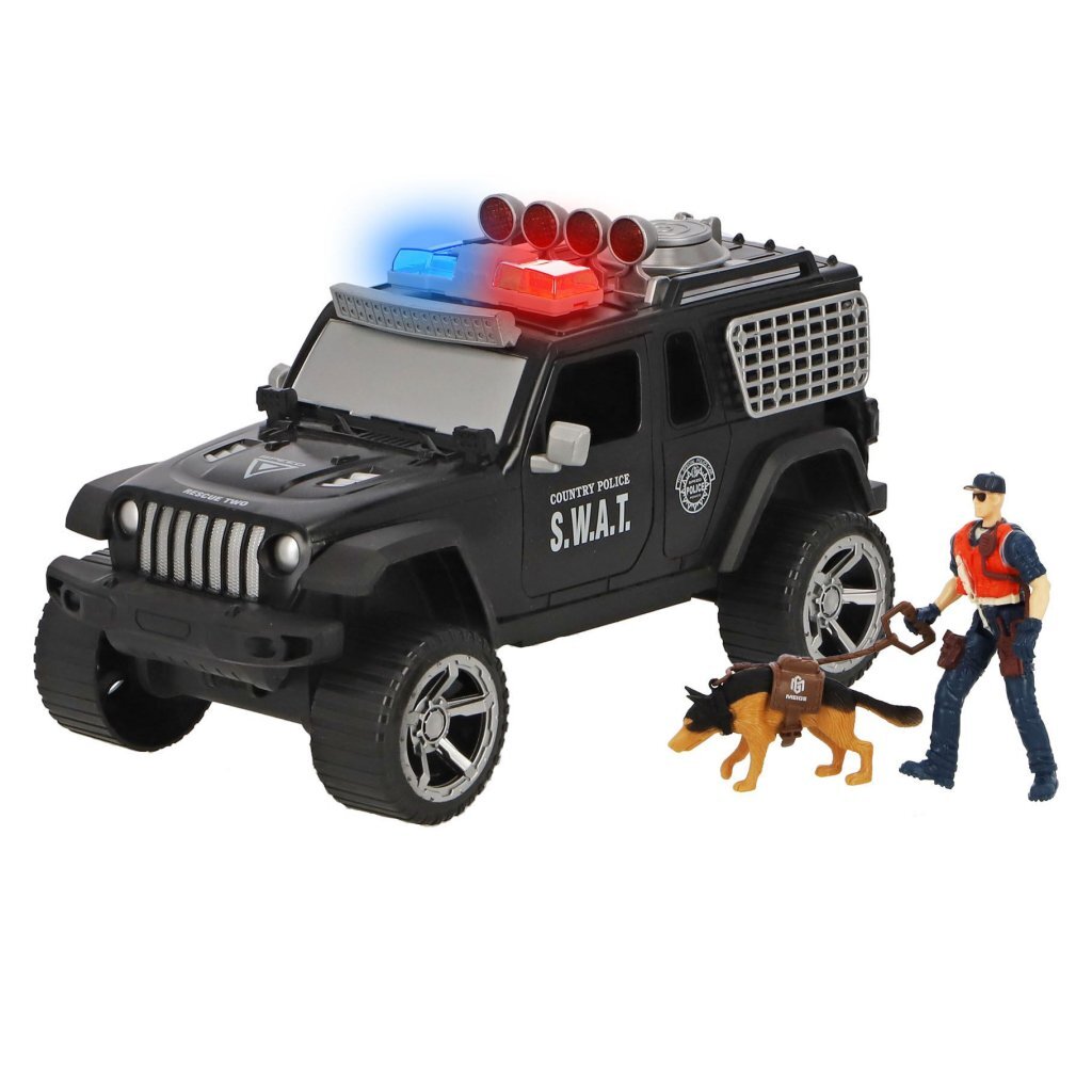 Police Car Playset + Light and Sound