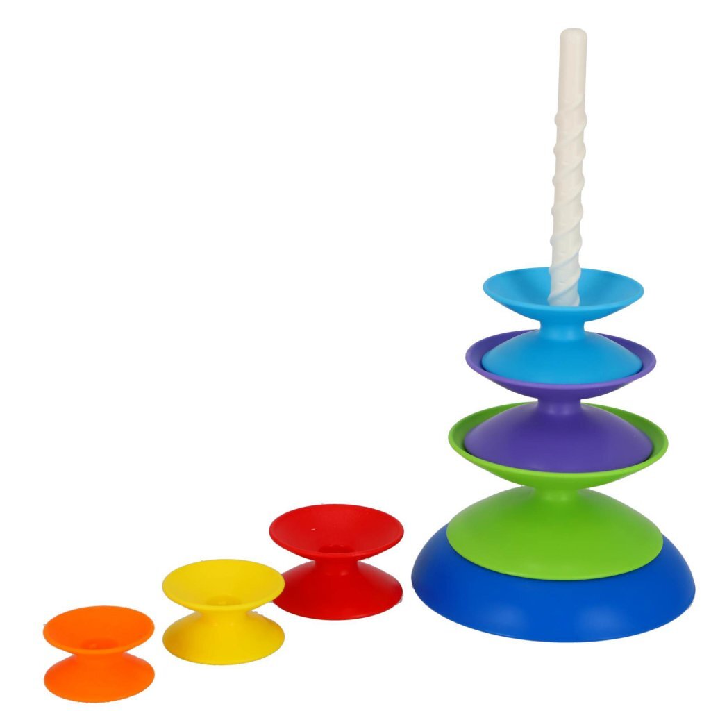 Jipy Discover Stacking Tower Rings - Educational Toy for Kids