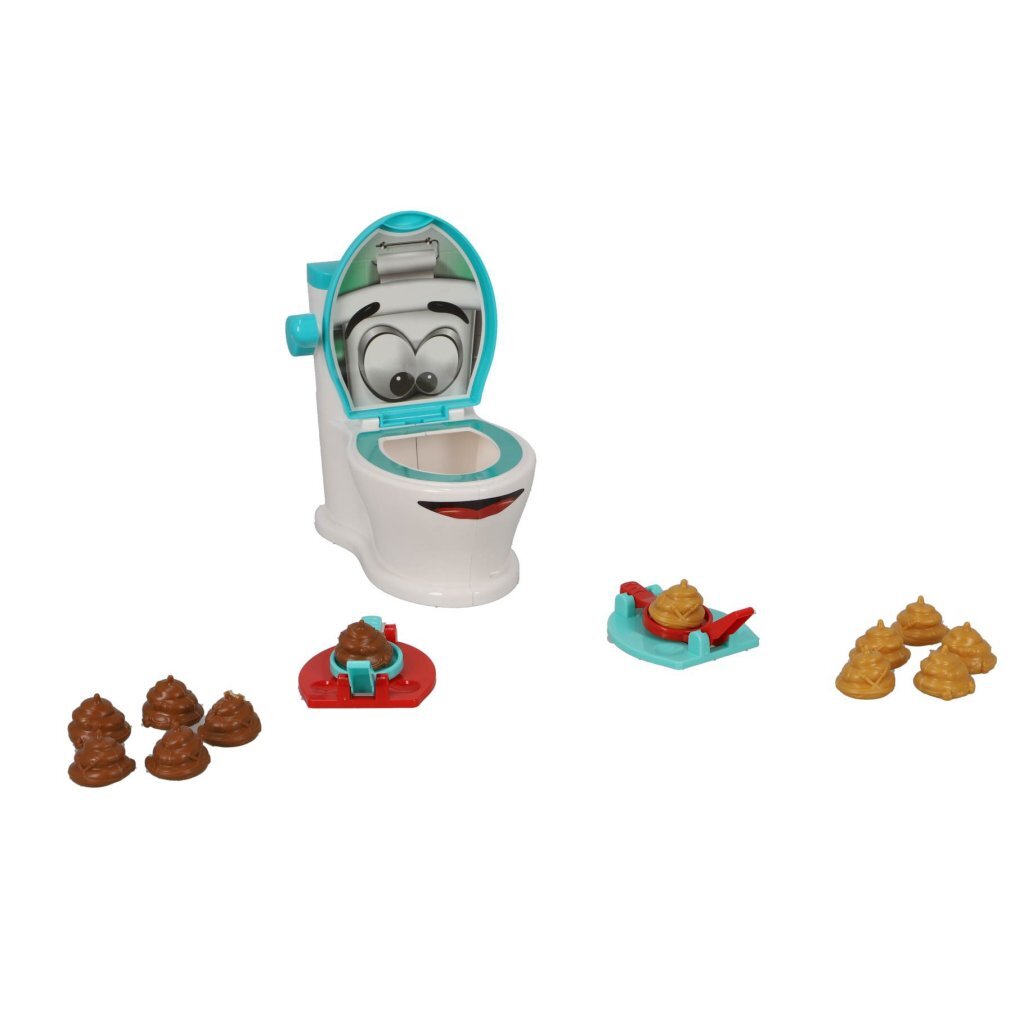 Toss & Flush Poop Shooting Game for Ages 3 and Up