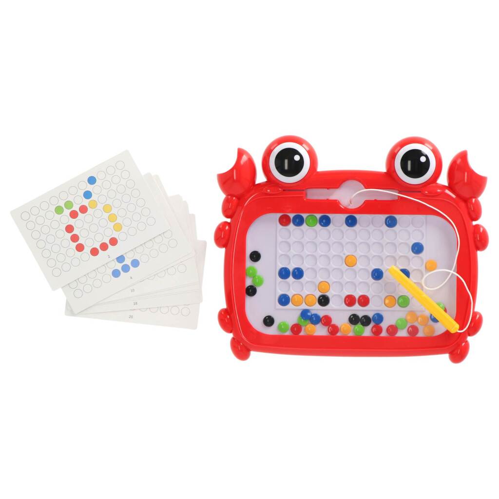 Jipy Discover Magnetic Learning Board, Whiteboard and Chalk Sides