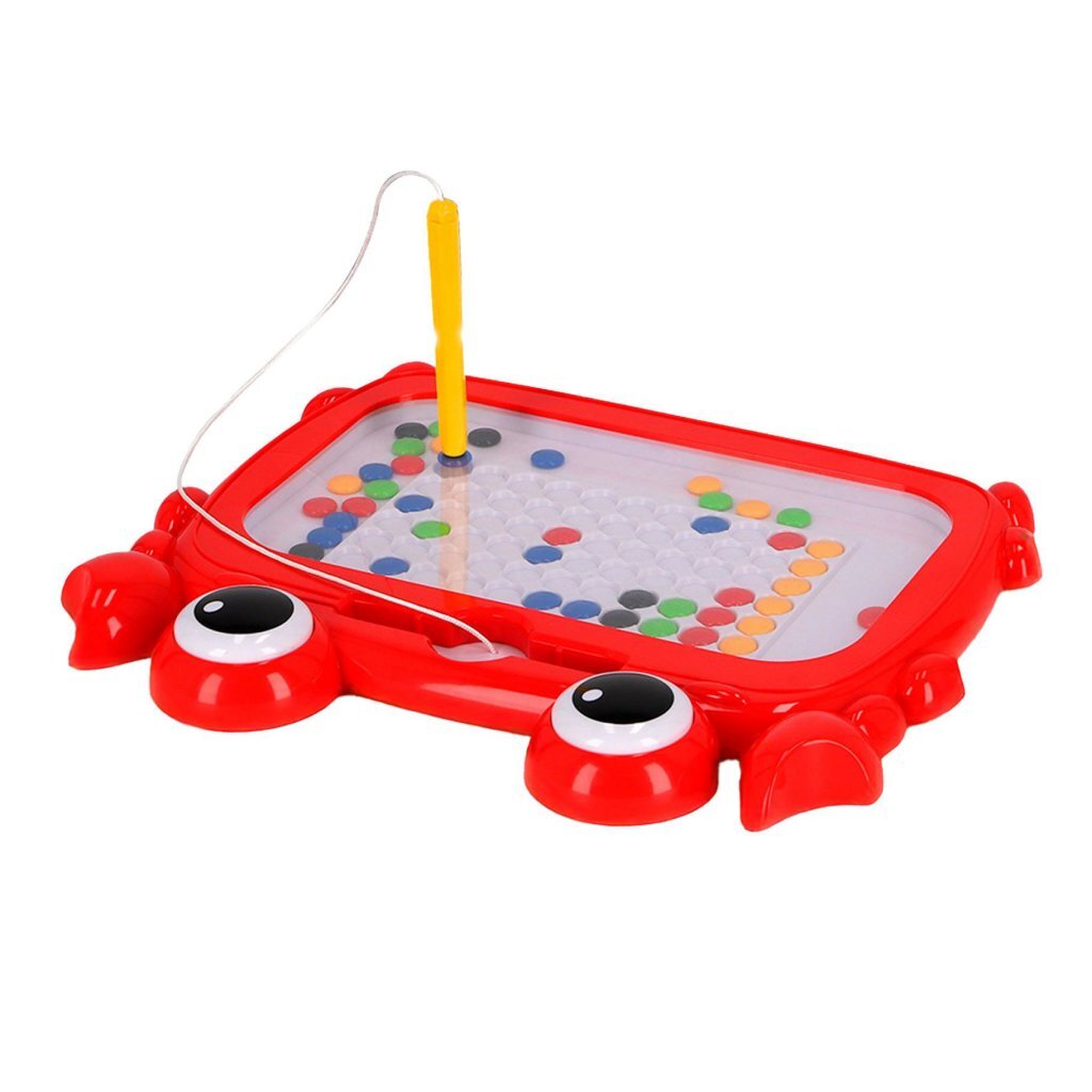 Jipy Discover Magnetic Learning Board, Whiteboard and Chalk Sides