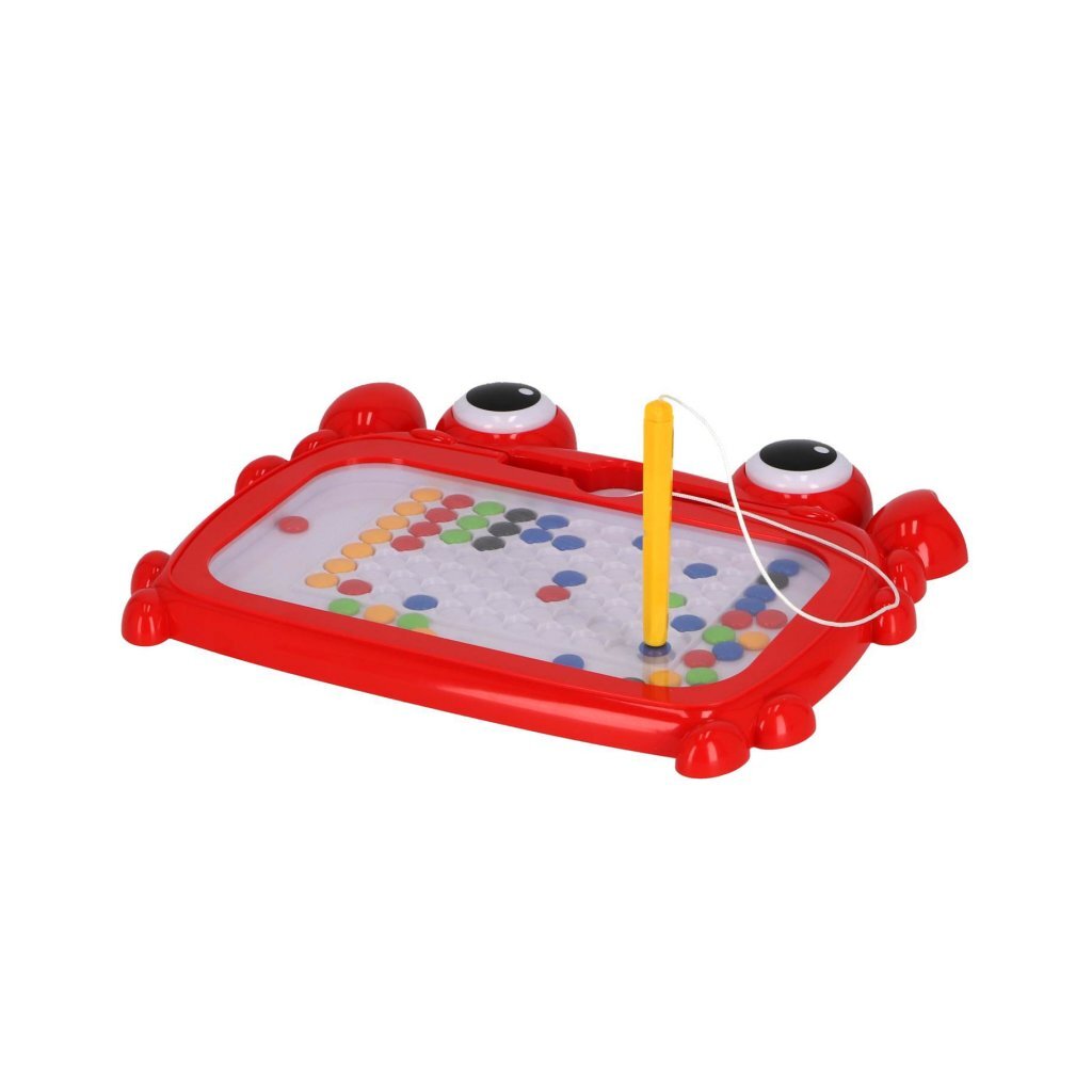 Jipy Discover Magnetic Learning Board, Whiteboard and Chalk Sides