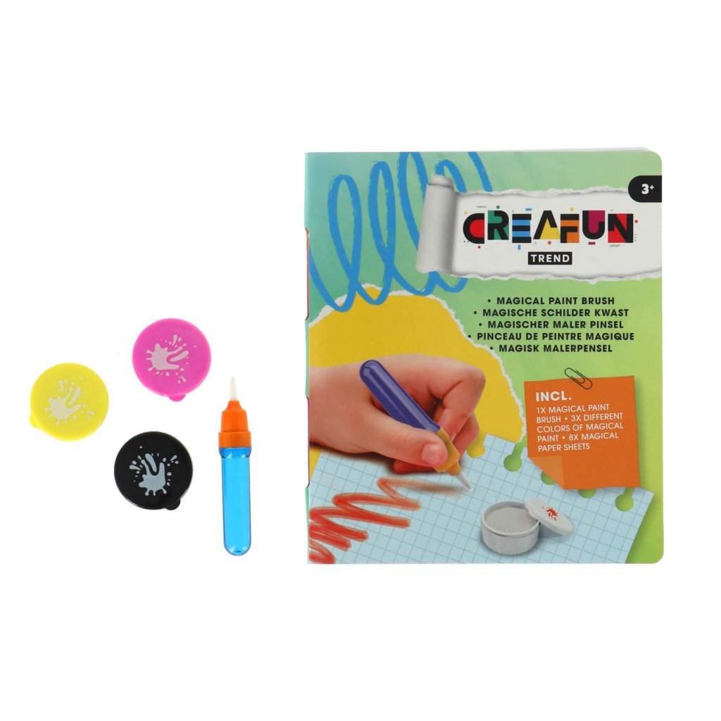 Creafun Coloring Book Colors with Water for Kids
