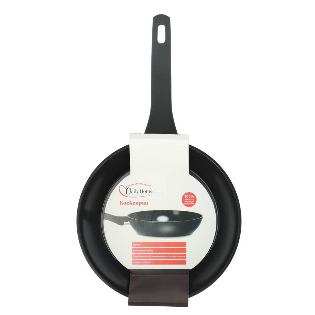 Daily Home Frying Pan 24 cm Black