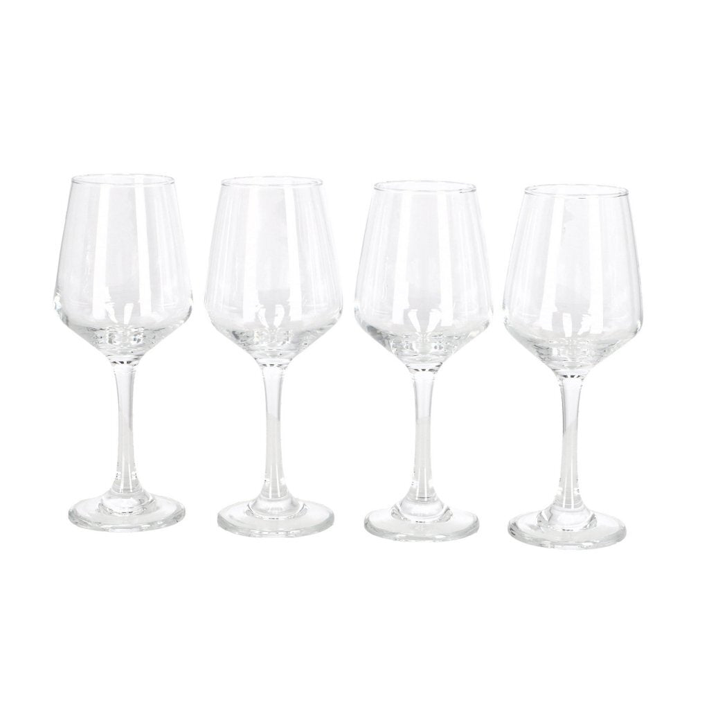 Daily Home Wine Glasses 400 ml - Set of 4 Transparent