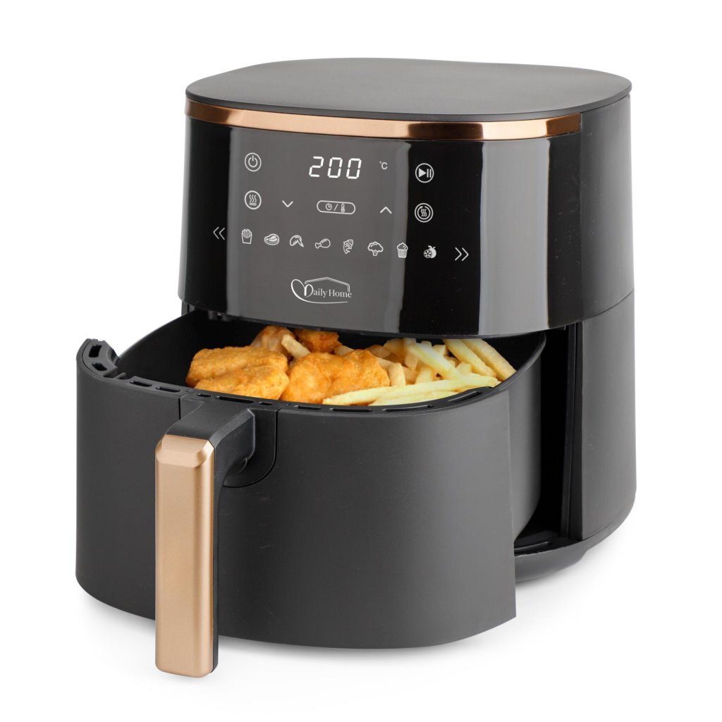 Daily Home Air Fryer 4.2 L Black/Gold