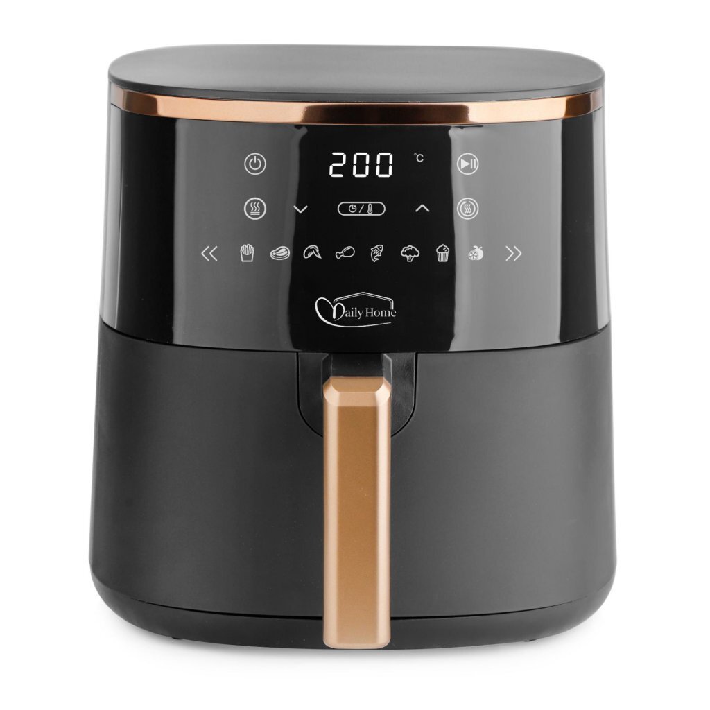 Daily Home Air Fryer 4.2 L Black/Gold