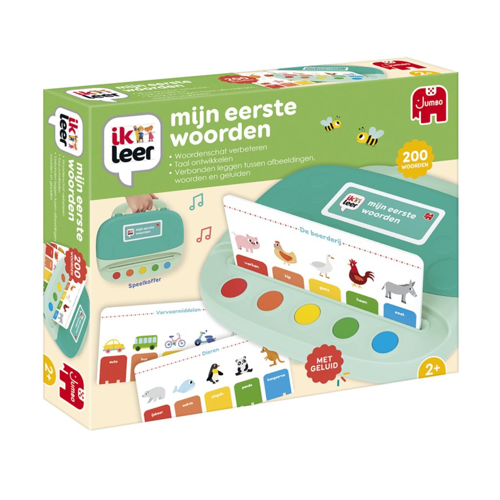 Jumbo My First Words + Sound - Language Development Game for Ages 2+