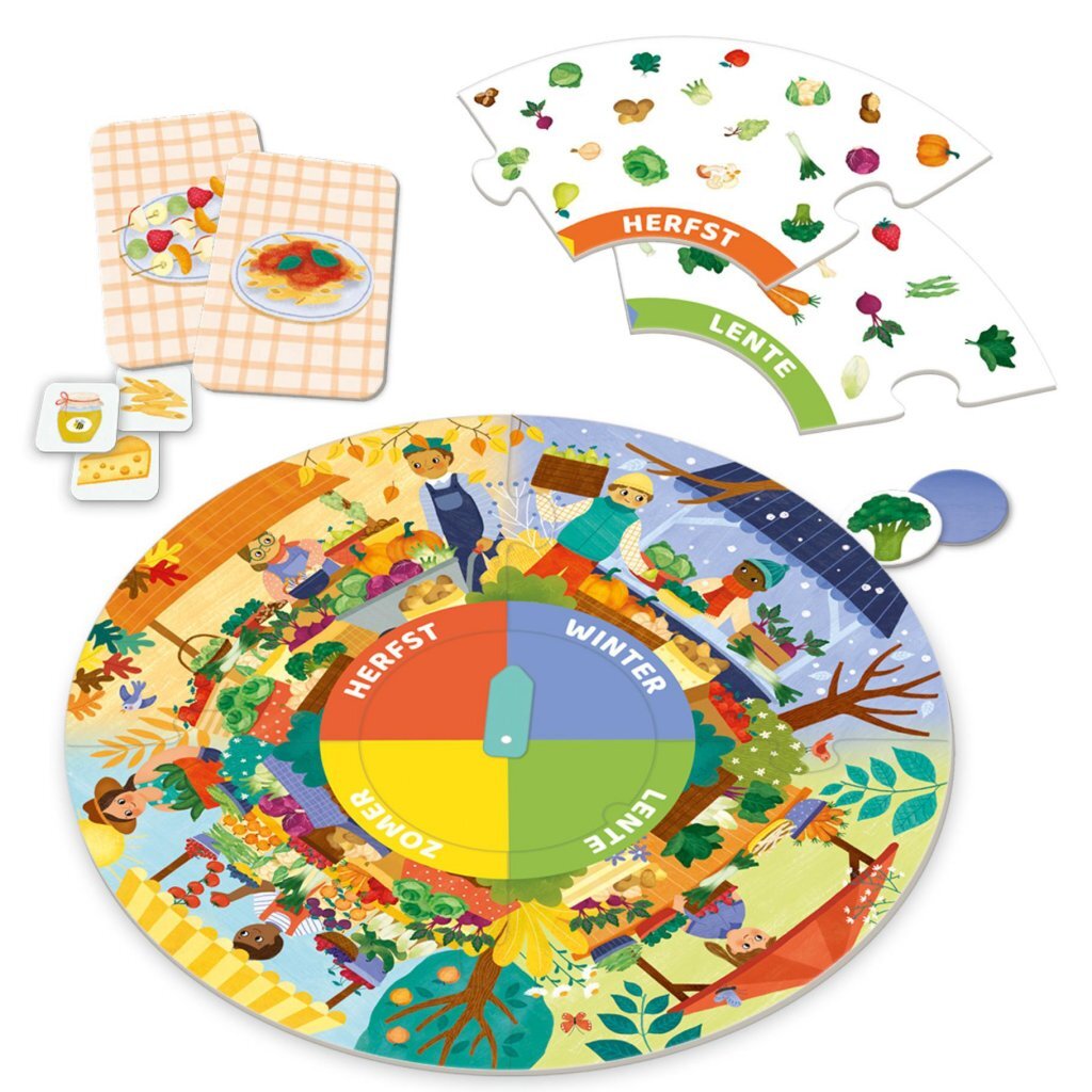Jumbo Care For The Planet Food - Educational Puzzle Game for Ages 4+