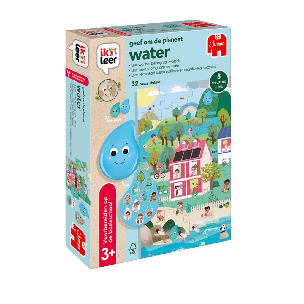 Jumbo Care For The Planet Water - Educational Puzzle Game for Ages 3+