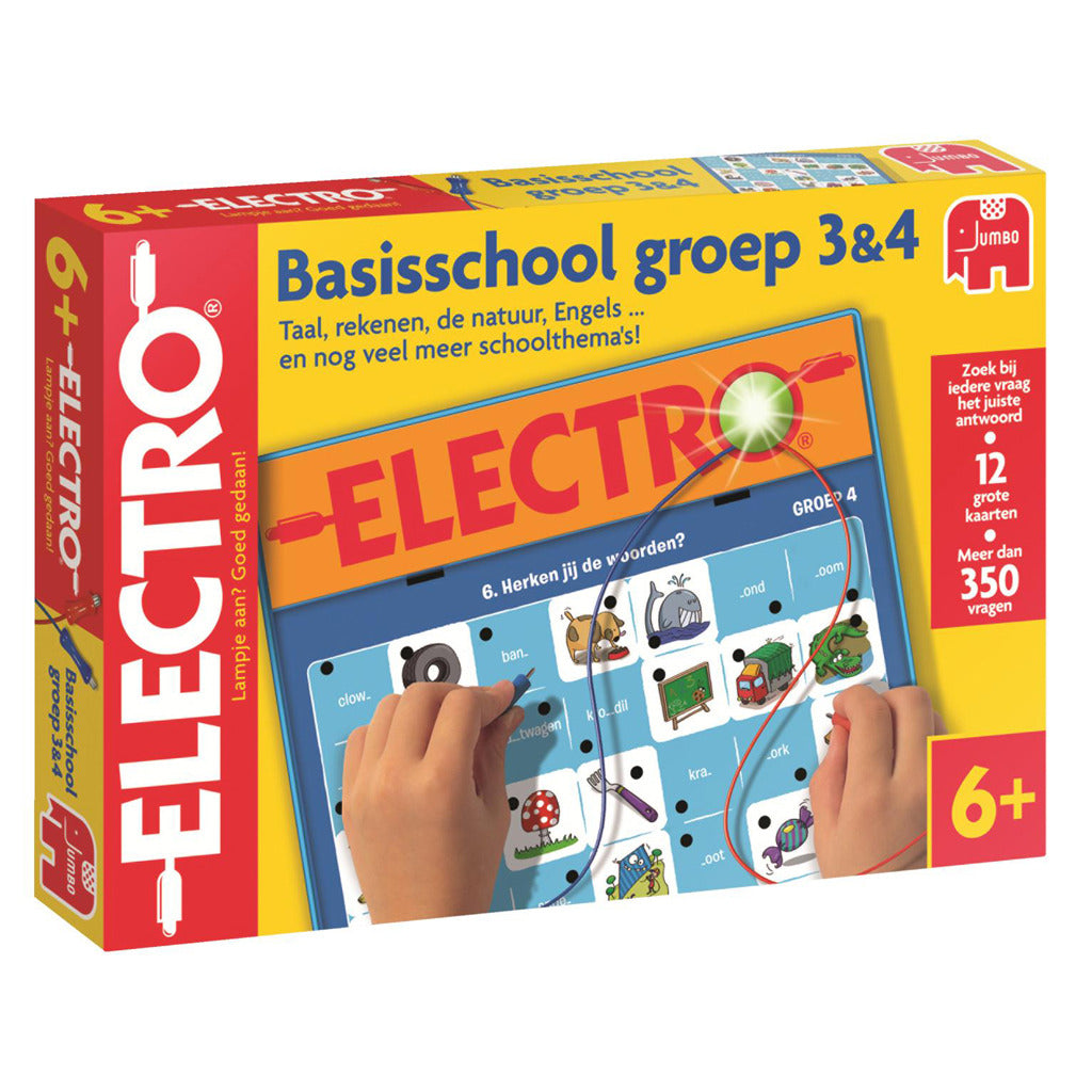 Jumbo Electro Primary School Groups 3 and 4 - Educational Cards for Learning