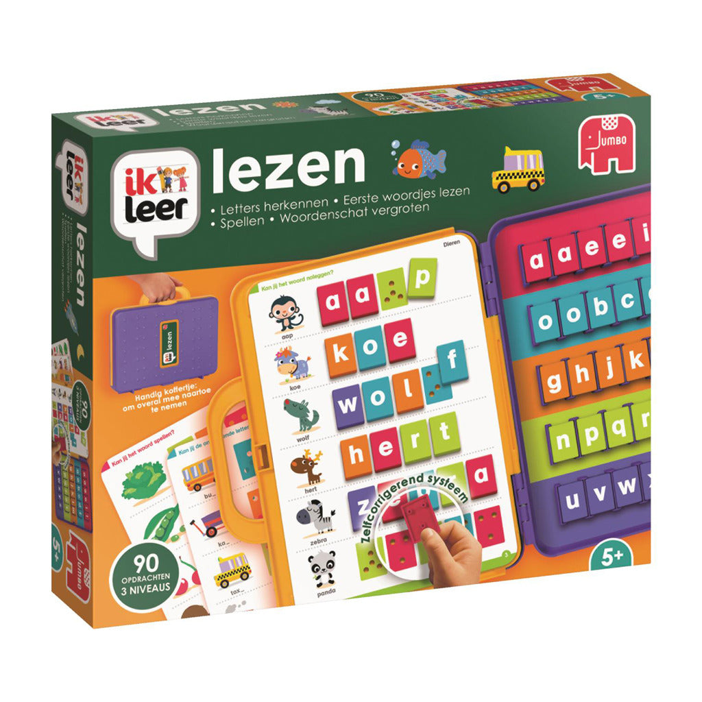 Jumbo I Learn to Read - Educational Game with 90 Exercises