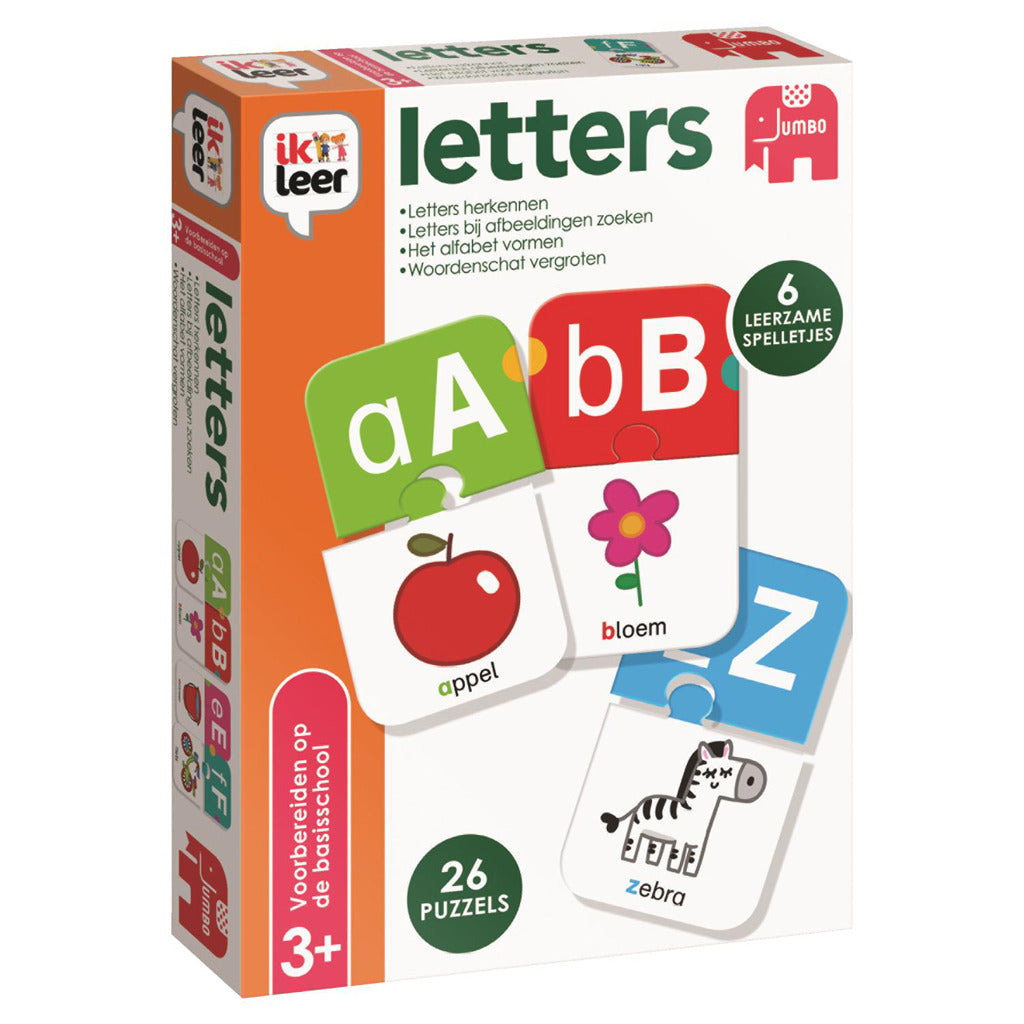 Jumbo Game I Learn Letters Alphabet Puzzle for Kids