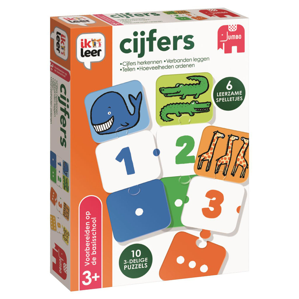 Jumbo Game I Learn Numbers - Educational Puzzle for Kids
