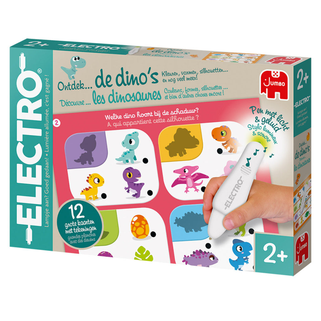 Jumbo Electro Wonderpen Dinosaurs + Light and Sound