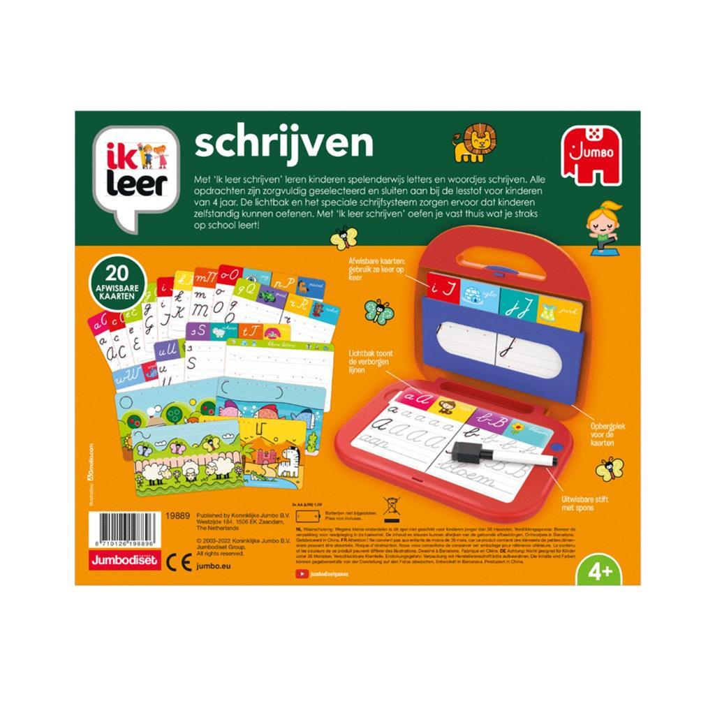 Jumbo Learn to Write Suitcase - Writing Practice for Kids 4+