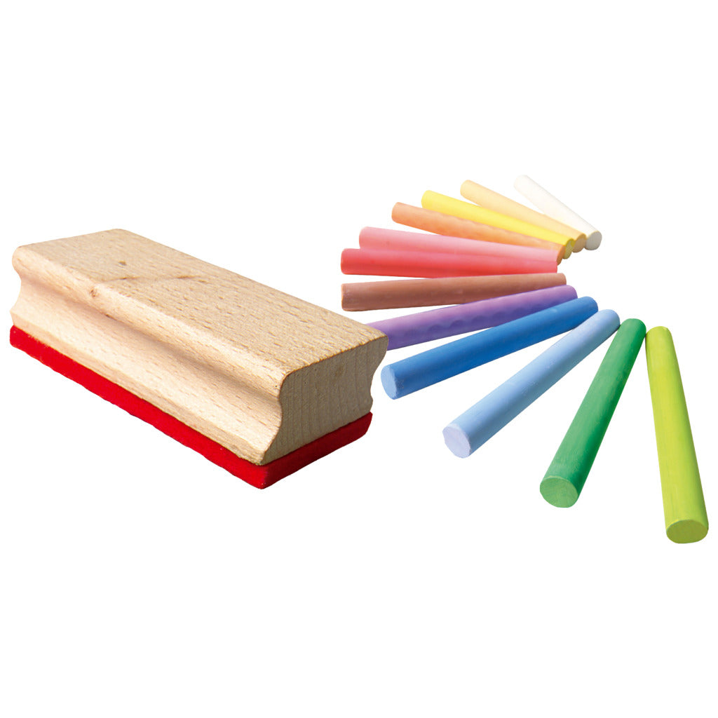 SES Creative Crayons with Eraser 12 Pieces