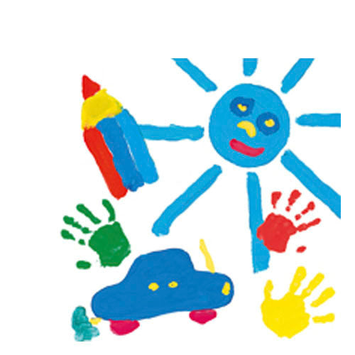 SES Finger Paint Set 4x150ml