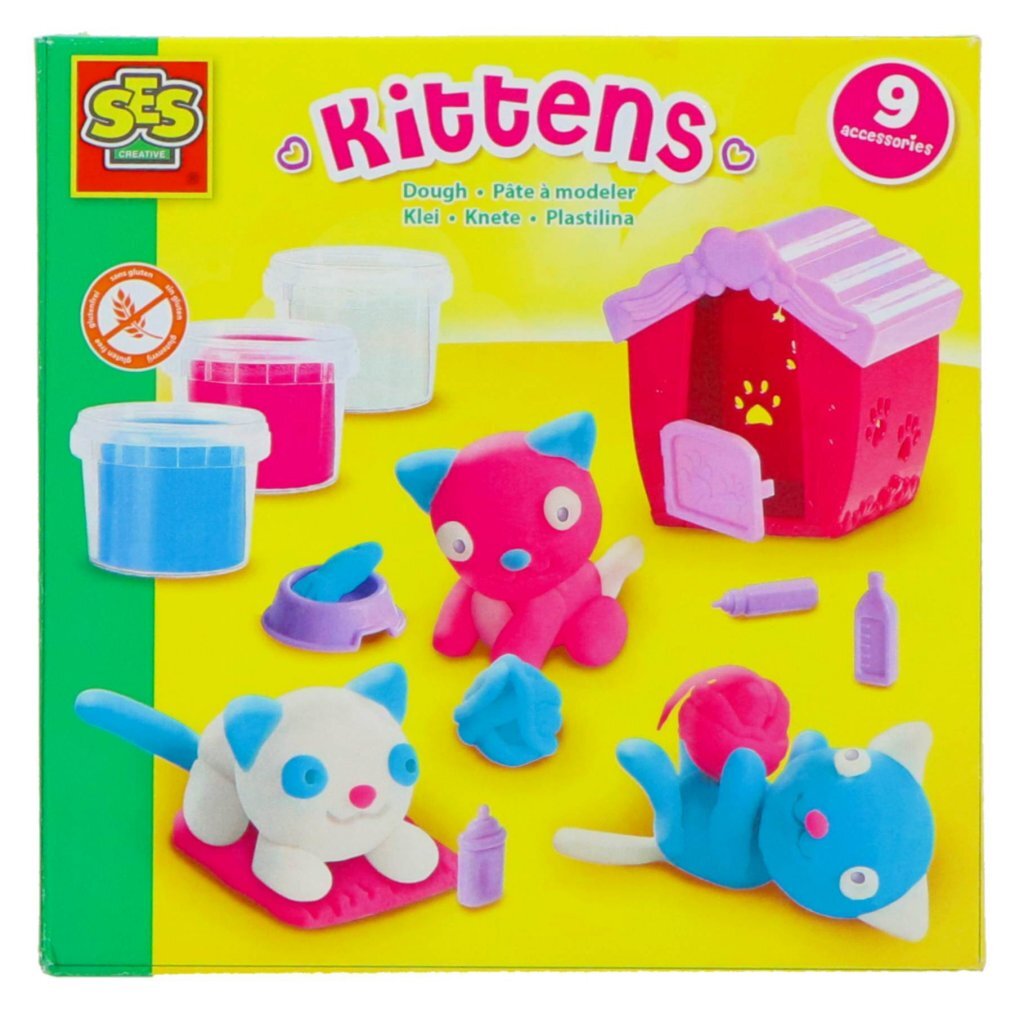 SES Creative Dough Set Kittens