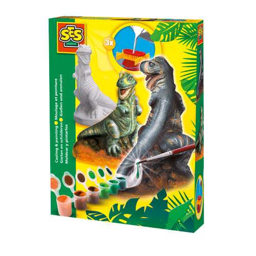 SES Creative Plaster Sculptures Set for Ages 5+