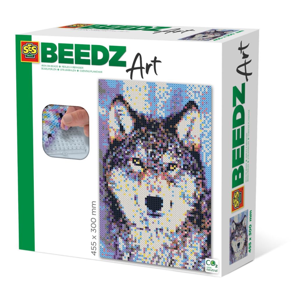 SES Creative Beedz Art Iron-on Beads Wolf 7000 Pieces