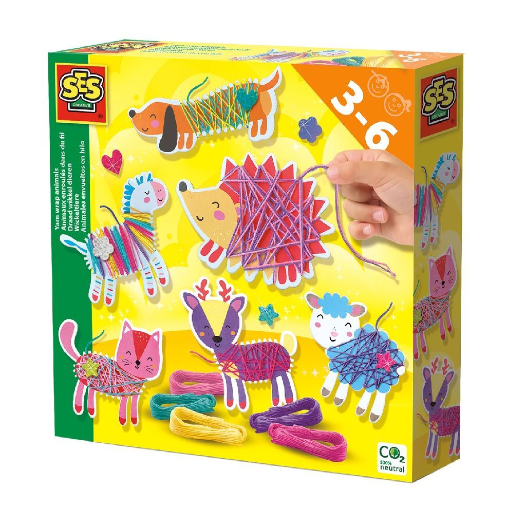 SES Creative Wire Wrap Animals
