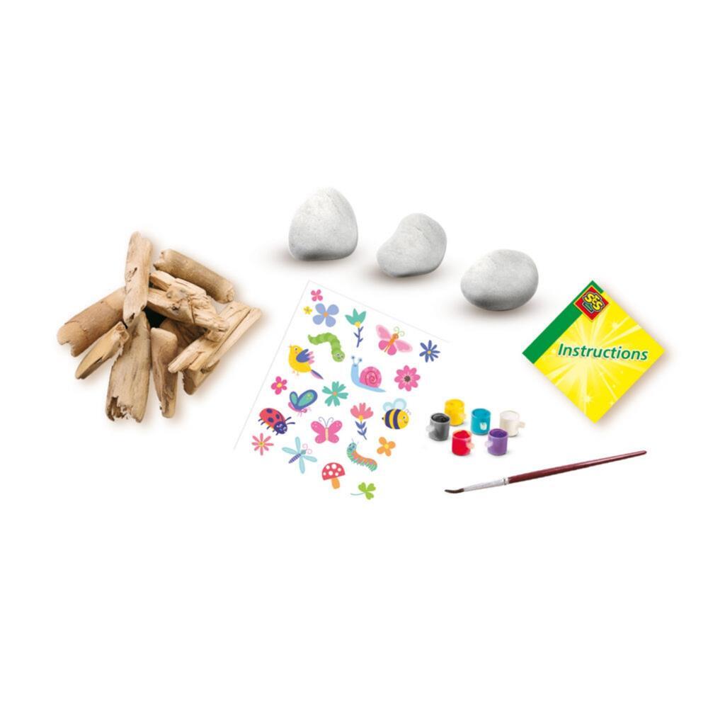 Creative Kit - SES CREATIVE - Decorating Stones and Driftwood - Inspired by Nature