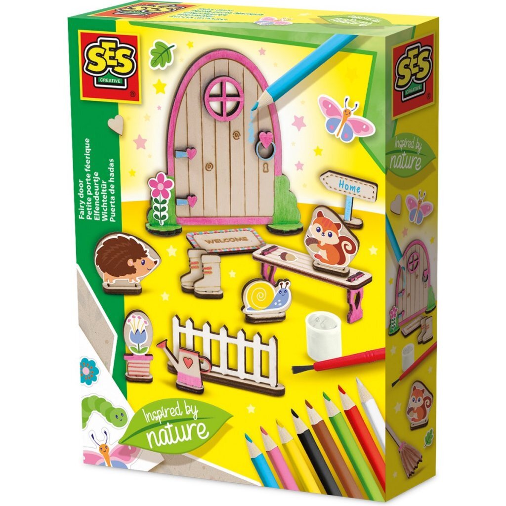 SES Creative Fairy Door Craft Set Inspired By Nature
