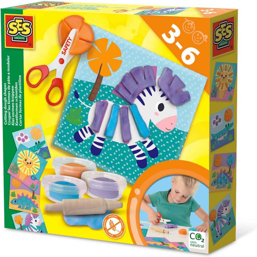 SES Creative Clay Shape Cutting Set for Kids