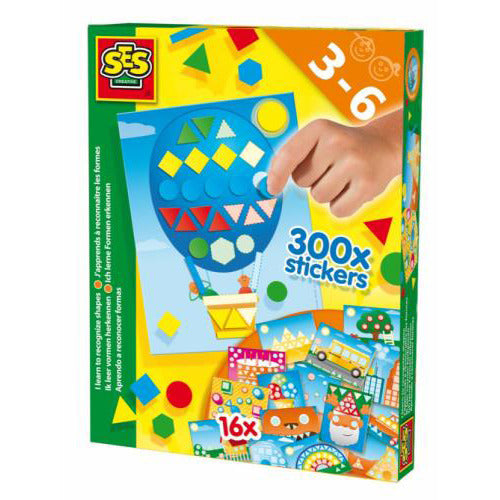 SES Creative 14839 Learn to Recognize Shapes - Educational Playset