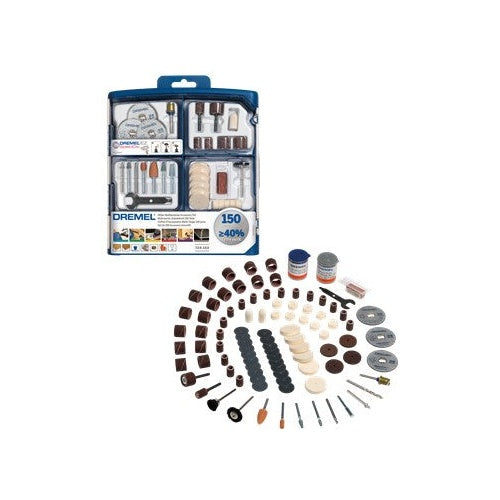 Dremel Multipurpose 723 - Zubehörset für Rotationswerkzeug - 150 Stücke afbeelding 1