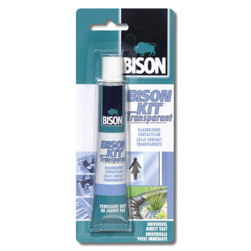 Bison 1799000081 1302055 Transparent Contact Adhesive 50 ml