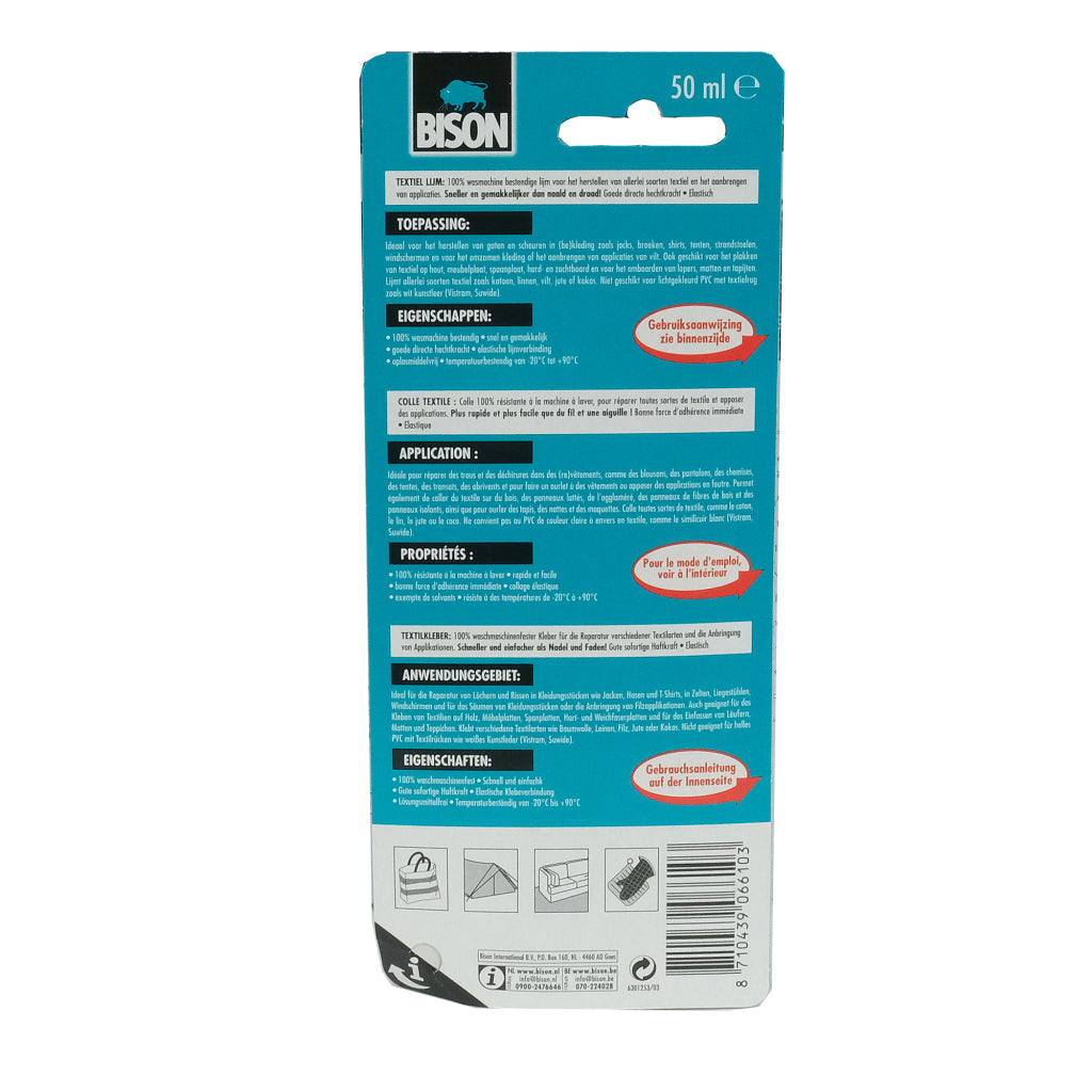 Bison Textile Glue 50 ml