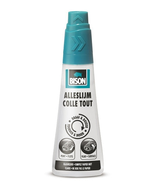 Bison BI-6306621 Alleslijm Draai & Doseer 90 Ml Flacon afbeelding 1